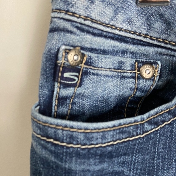 Silver Jeans JULIA Women's Stone Wash Jeans Size 29/34 - Picture 3 of 16